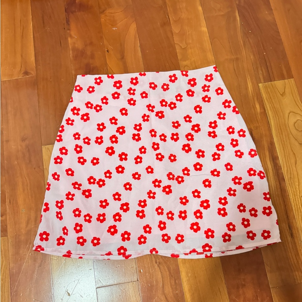 Floral XS Shein skirt
